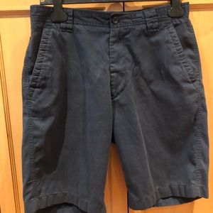 Facconable shorts.ribbed fabric. Classic style.